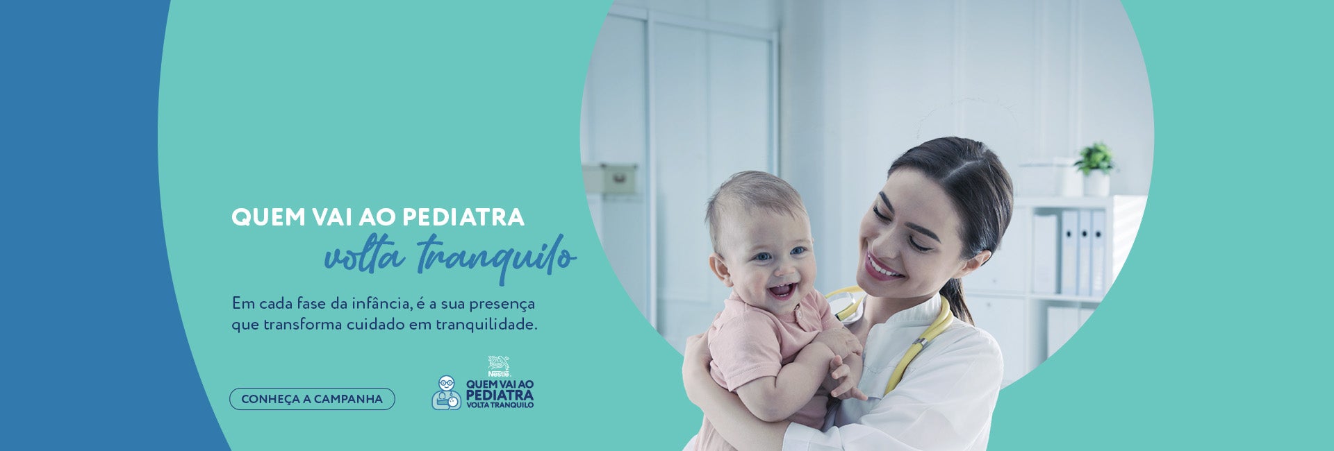 Quem vai ao pediatra volta tranquilo