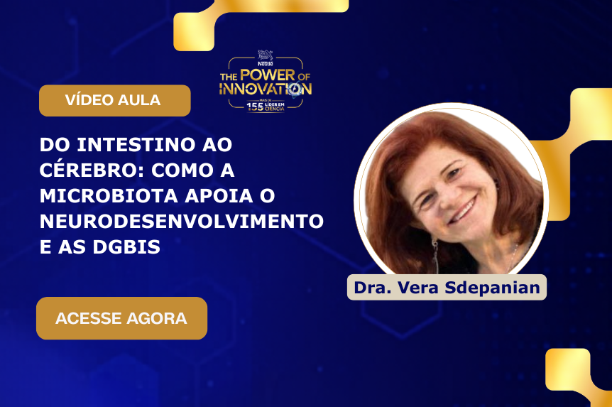 Do intestino ao cérebro: como a microbiota apoia o neurodesenvolvimento e as DGBIs
