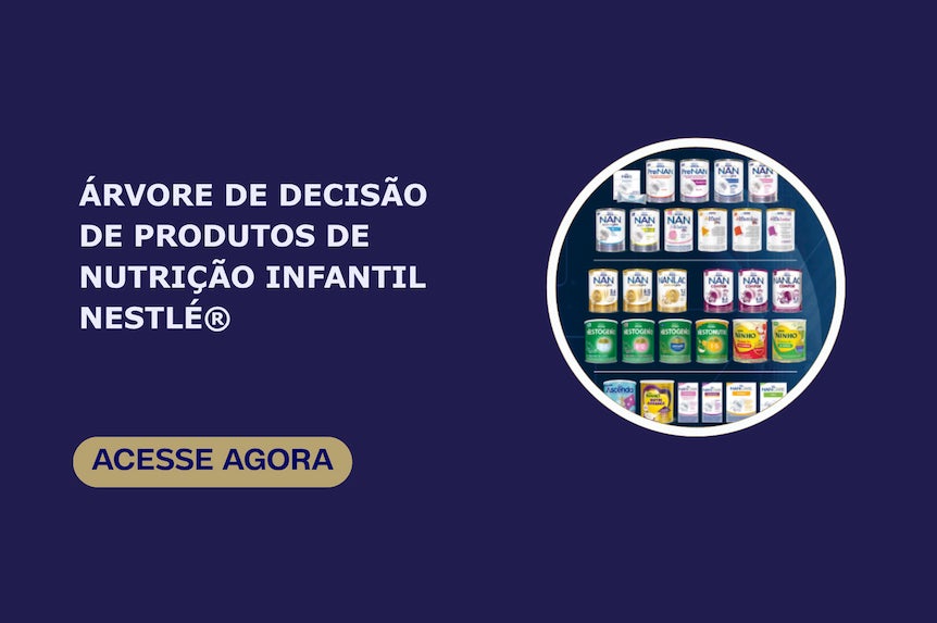 Árvore de decisão de Nutrição Infantil Nestlé®